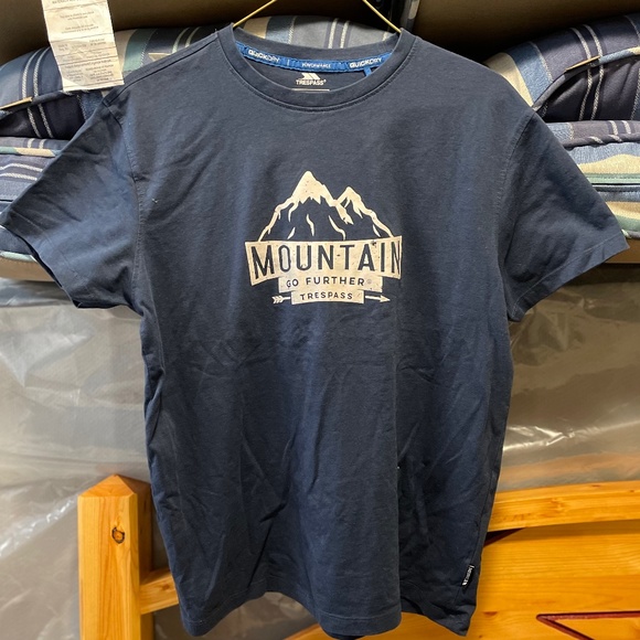 Blue Trespass T Shirt - Picture 1 of 2